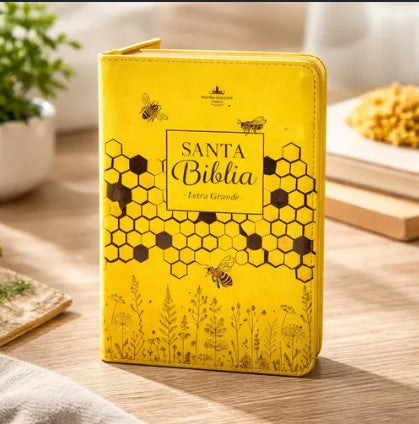 Biblia RVR60 ABEJA CON CIERRE