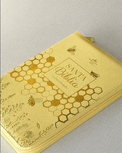 Biblia RVR60 ABEJA CON CIERRE