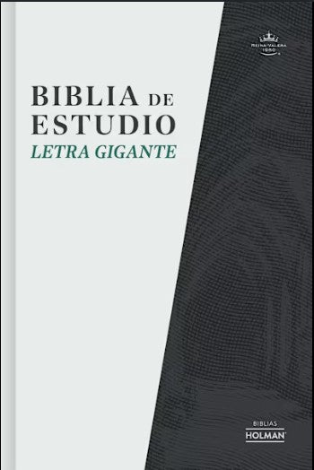 Biblia RVR60 De Estudio/ Letra Gigante
